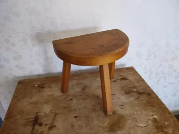 demi tabouret bas hauteur 30cm