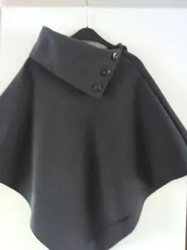 poncho tissu taille unique