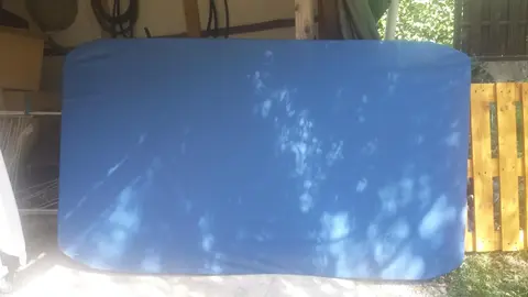 2 Matelas mousse + housse imperméable à fermeture éclair