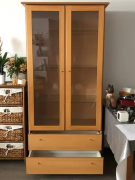 meuble vitré