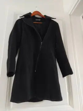 Manteau noir taille S