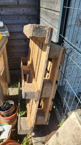 2 palettes bois