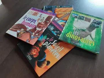 Série de livres éducatifs scientifiques pour enfants