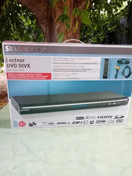 Lecteur DVD DIVX Silvercrest, sortie HDMI