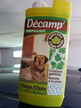 gel répulsif chats et chiens