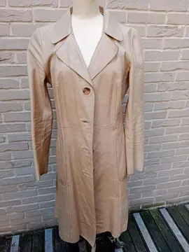 Manteau cuir beige MARNI 7 36-38