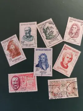 timbres France années 50...
