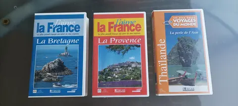 Cassettes vidéo vhs