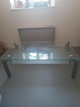 table basse en verre