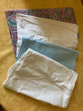 lot de 4 taies de traversin