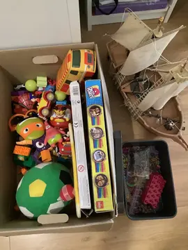 cartons de jeux enfants