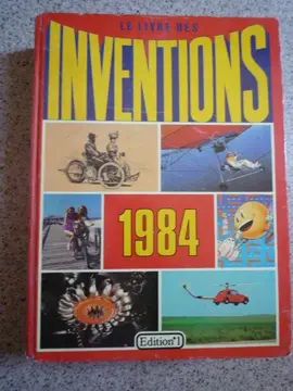 Le livre des inventions 1984, bon état, 480 pages