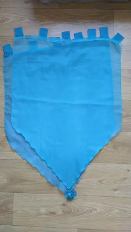 Voilages bleus