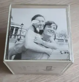Cube photo transparent