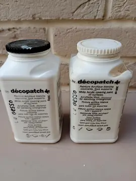 2 bouteilles 300 ml de gesso DECOPATCH
