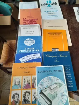 partitions pour piano