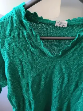 Pull vert Taille.L
