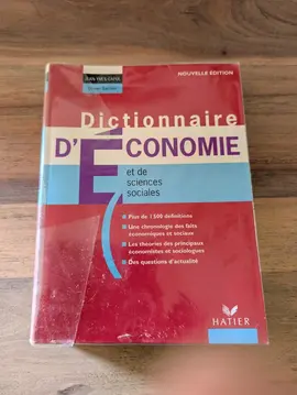 Dictionnaire d'économie