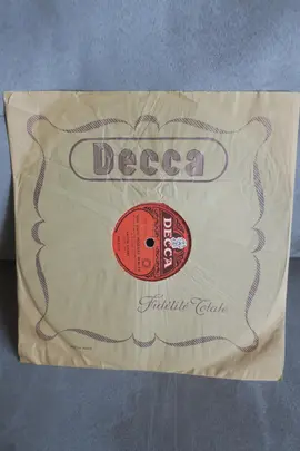 Disque 78 T. The "Harry Lime" Theme » Anton Karas DECCA MG 9235