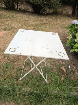 table de jardin