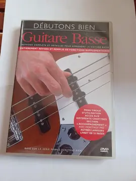 méthode de guitare basse en DVD