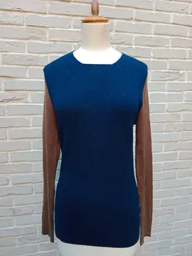 Pull bicolore taille M