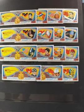 15 timbres jeux de Sapporo 72