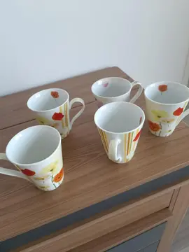5 tasses