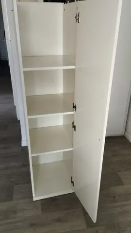 meuble étagère blanc