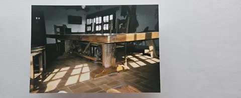 Grande table en chêne massif