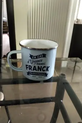 Tasse en métal "Franck"