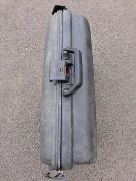 valise rigide Samsonite avec clefs