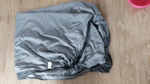 drap housse pour lit double environ 130 X 180 cm