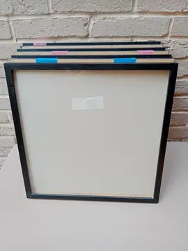 Lot de 7 cadres carrés 37x37 cm