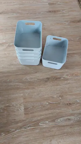 bacs de rangement en plastique