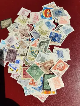 gros lot unique timbres Yougoslavie