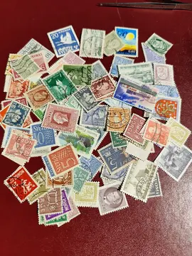 gros lot unique timbres Europe du Nord