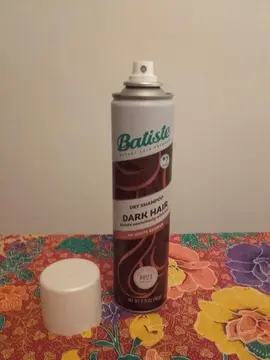 Vaporisateur shampoing sec cheveux foncés
