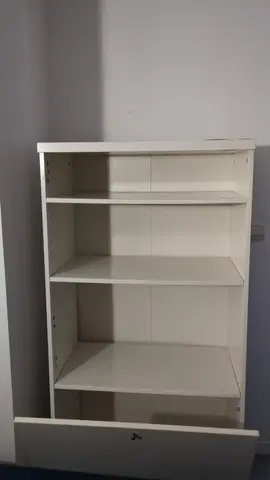 meuble étagère blanc