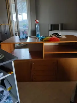 meuble télé marron