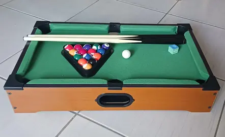 Mini Billard de Table en Bois
