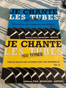 partition livret de chansons