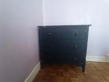 commode bleu foncé