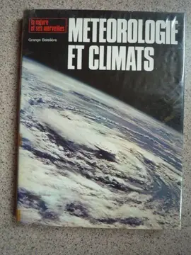 Livre "Météorologie et climats", très bon état 1974, 126 pages