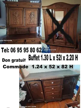 buffet et commode