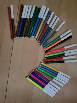 Feutres colorés