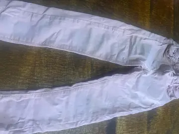 Pantalon rose pâle fille 6 ans
