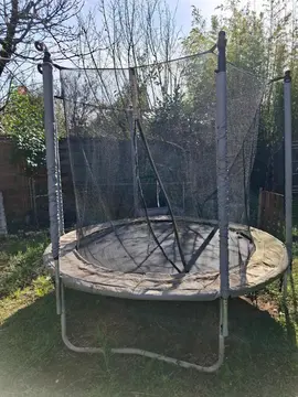 Trampoline 240 avec filet de protection