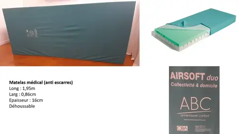 Matelas médical