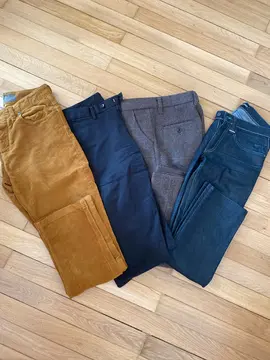 4 pantalons homme